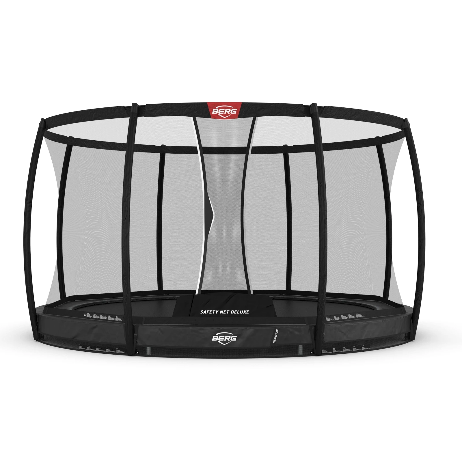 Berg Trampolin InGround Champion inkl. Sicherheitsnetz Deluxe AirFlow Pro Produktbild