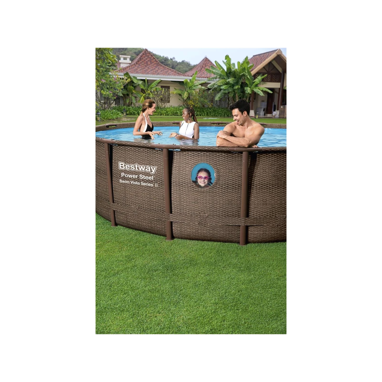 Bestway Power Steel Frame Pool Swim Vista Series Produktbild