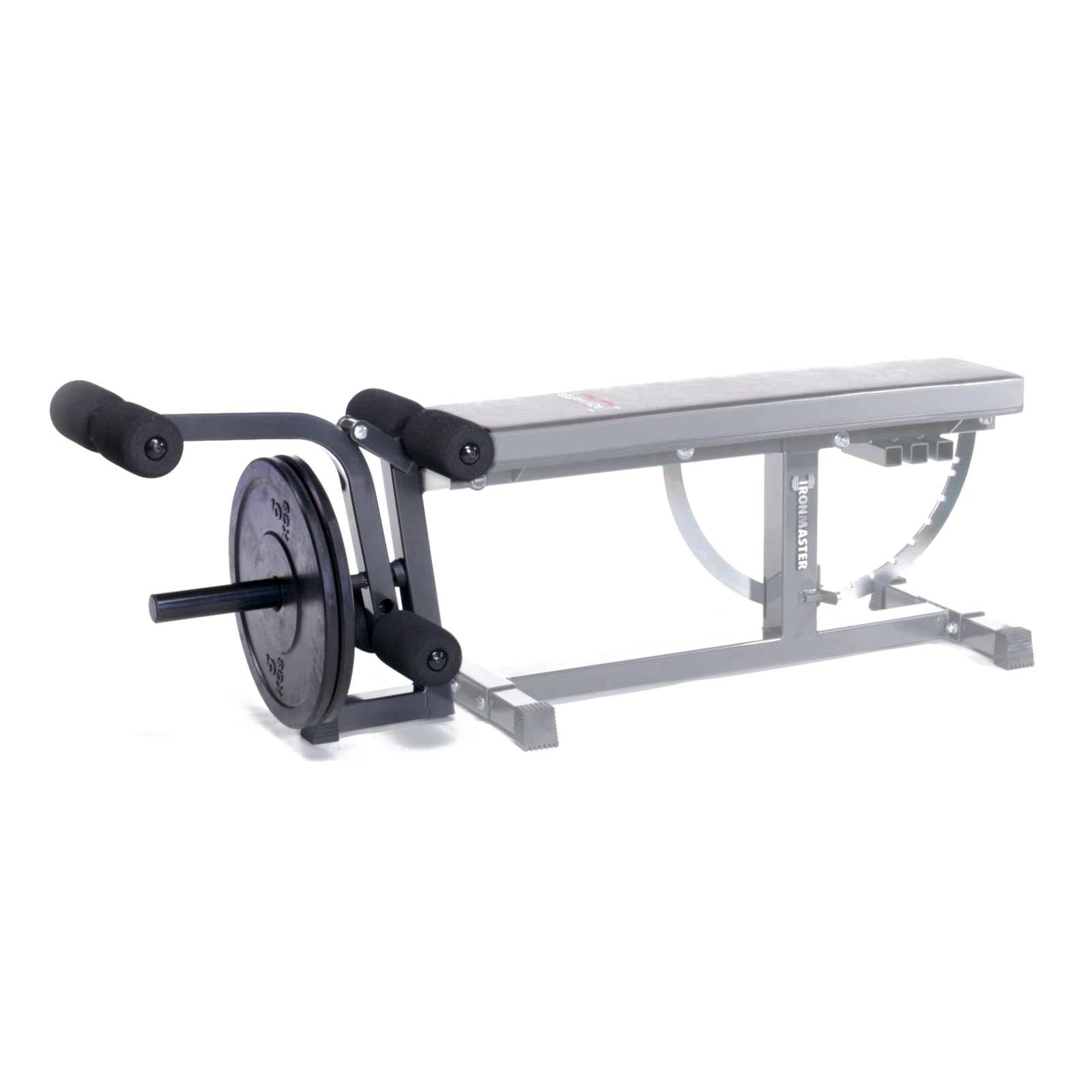 Ironmaster Beinstrecker Beinbeuger für Hantelbank Super Bench Produktbild