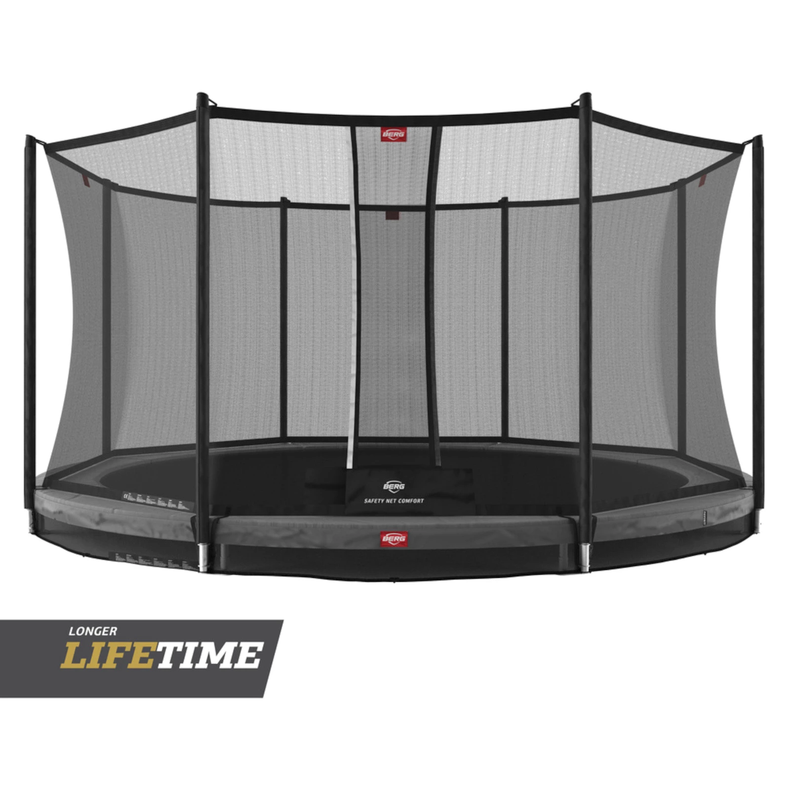 Berg Trampolin InGround Favorit inkl. Sicherheitsnetz Comfort Produktbild