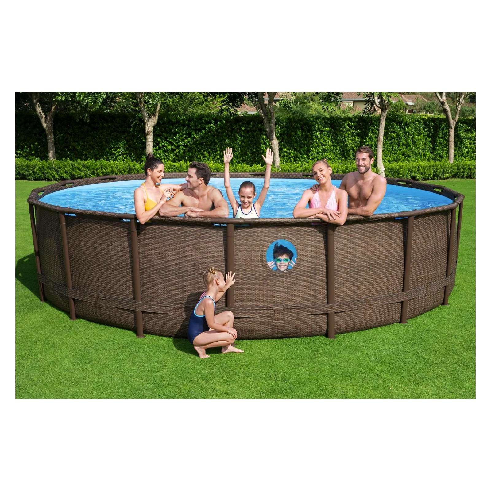 Bestway Power Steel Frame Pool Swim Vista Series Produktbild