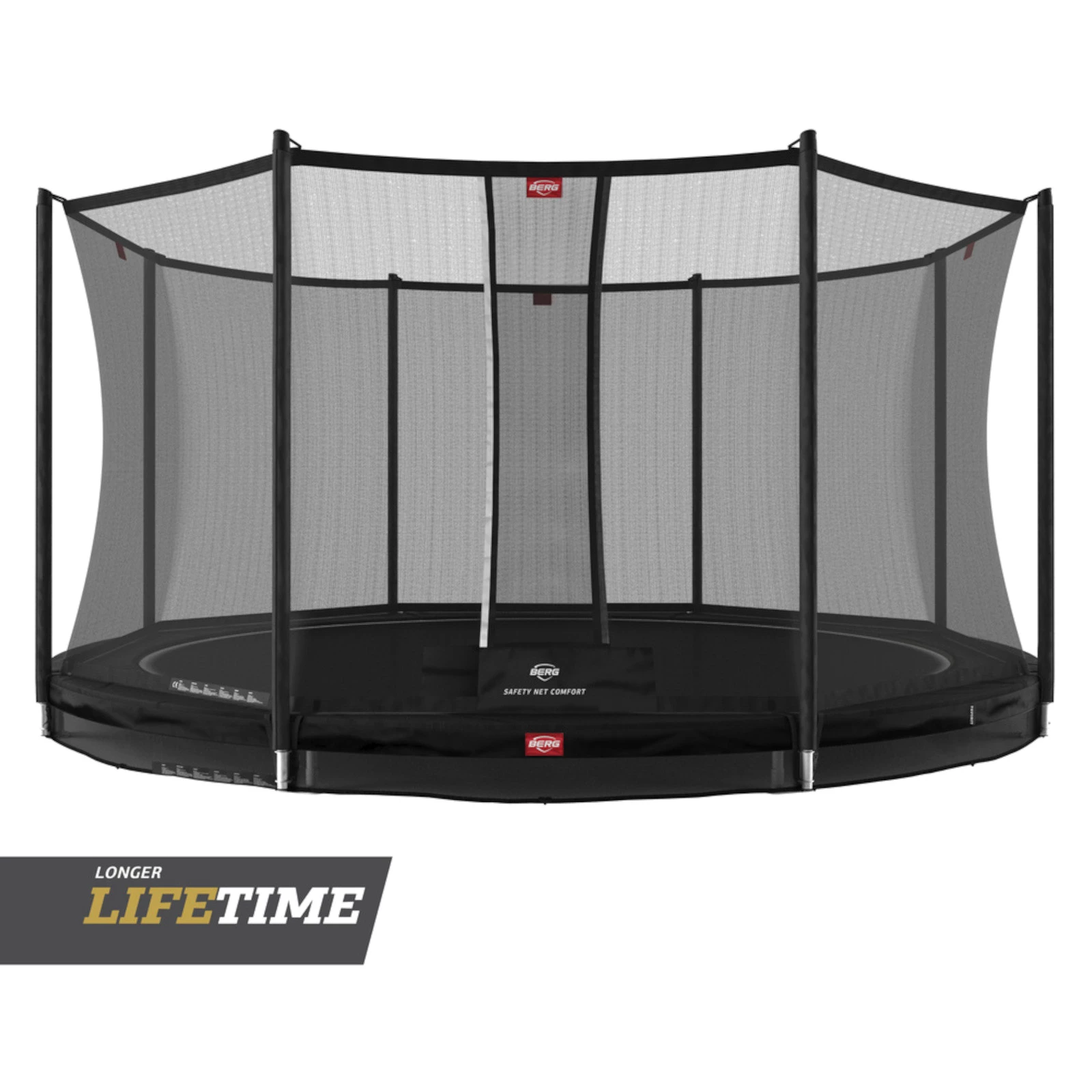 Berg Trampolin InGround Favorit inkl. Sicherheitsnetz Comfort Produktbild