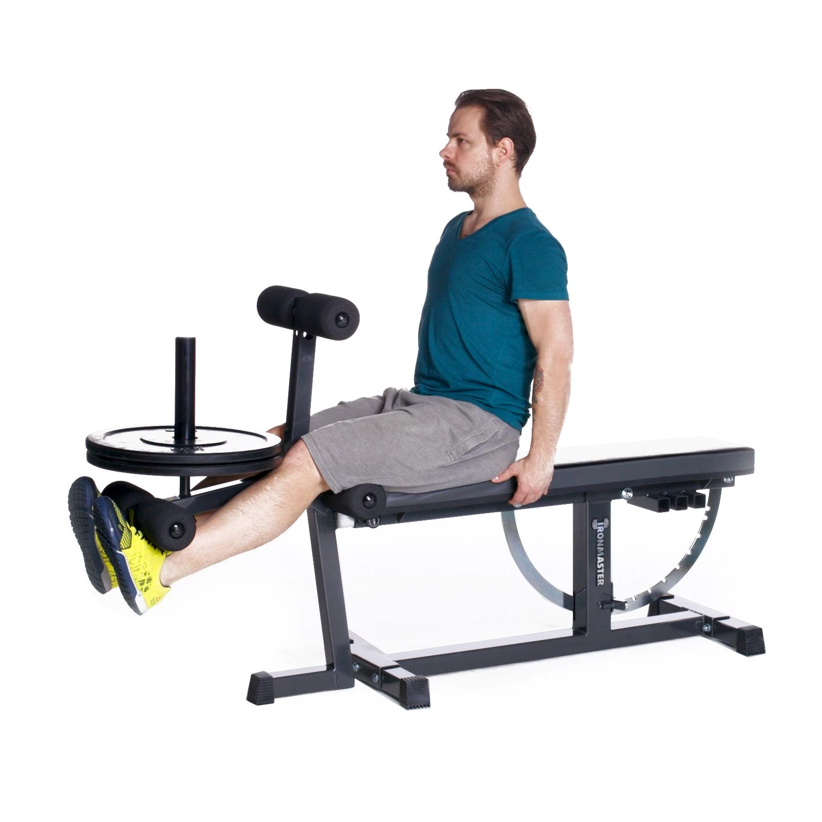 Ironmaster Beinstrecker Beinbeuger für Hantelbank Super Bench Produktbild