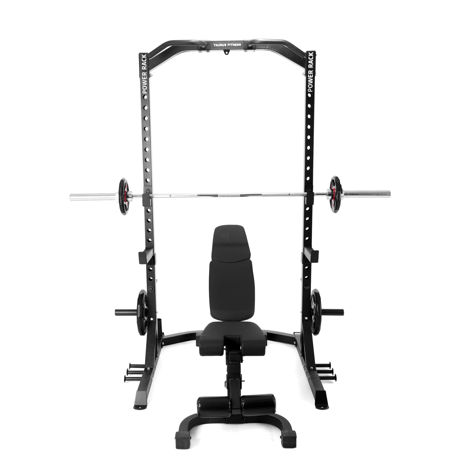 Taurus Squat Rack inkl. Taurus Hantelbank B990 F.I.D. Produktbild