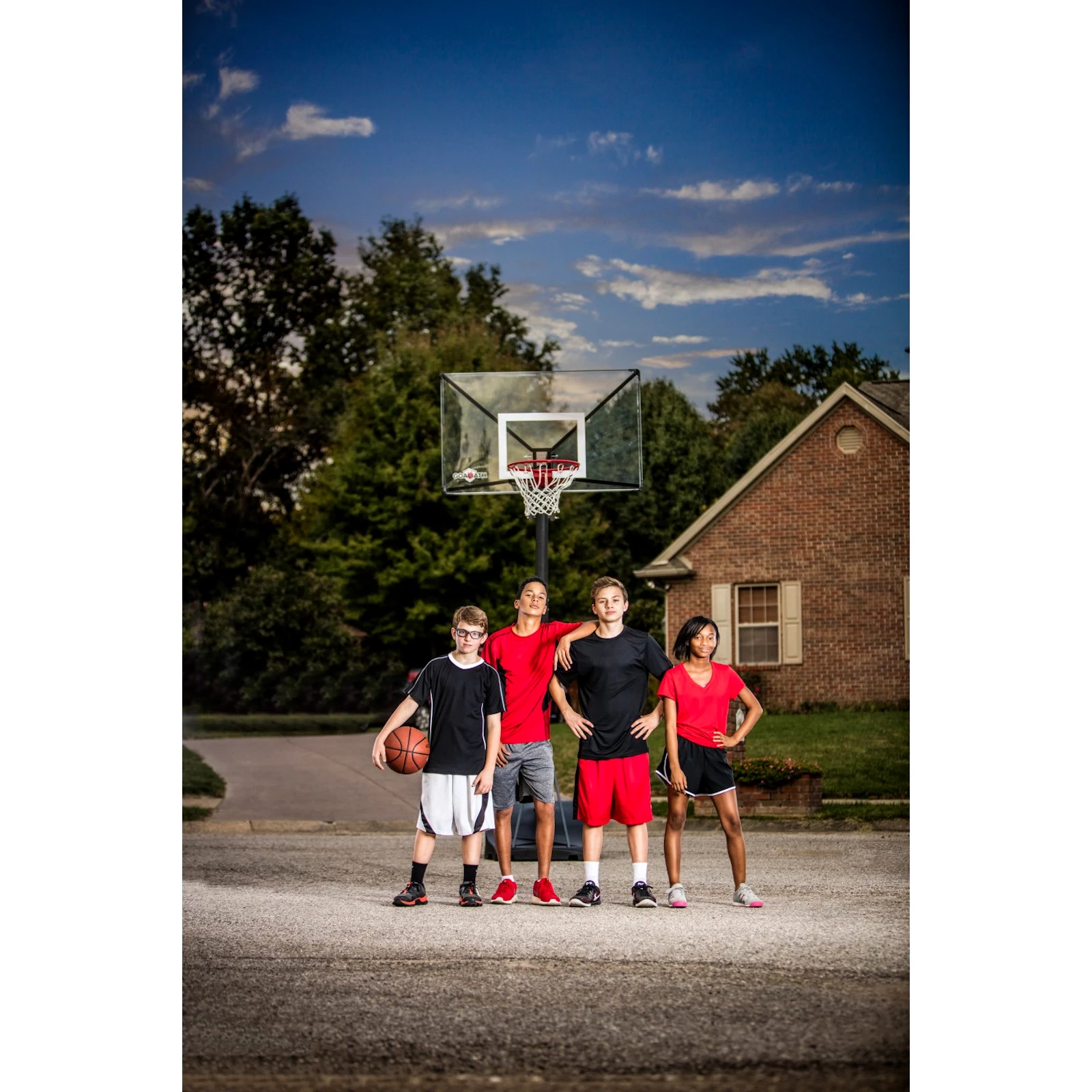 Goaliath Basketballkorb mit Ständer GoTek 50 Produktbild