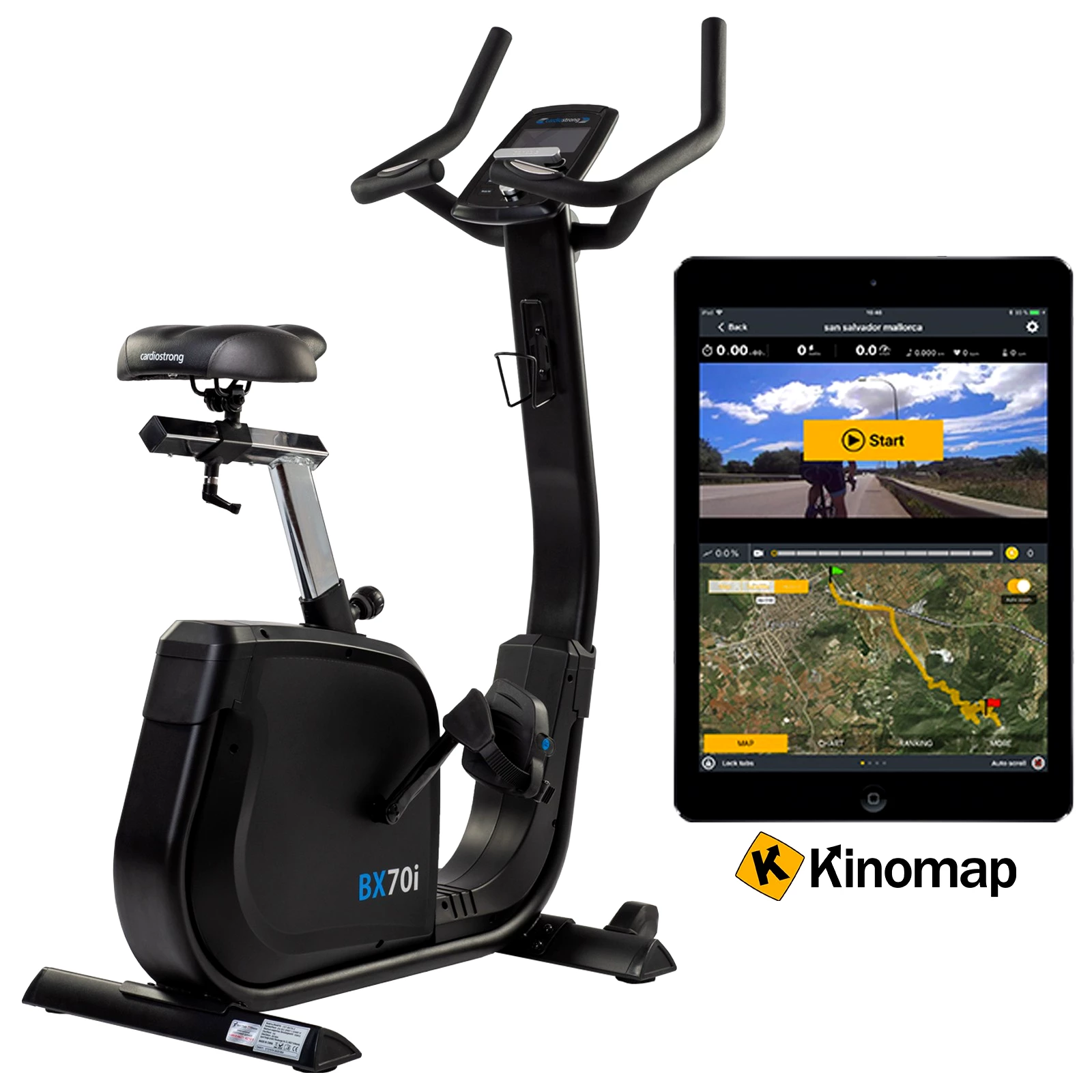 cardiostrong Ergometer BX70i Kinomap-Bundle Produktbild