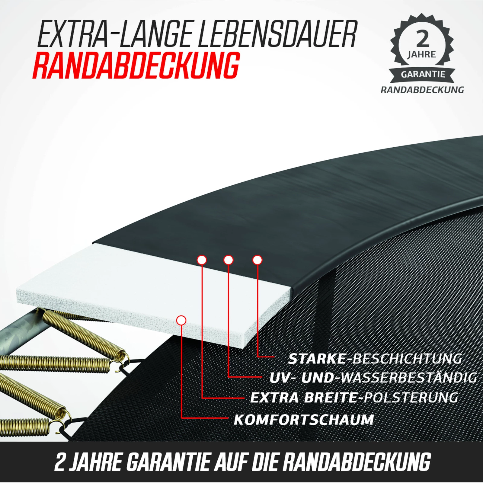 Berg Trampolin Grand Champion InGround inkl. Sicherheitsnetz Deluxe Produktbild